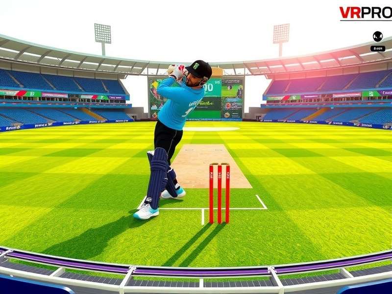 VR Cricket Pro India Stadium